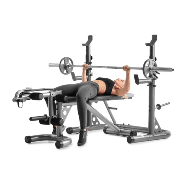 XRS 20 Olympic Incline Decline Bench Weight Lifting Workout w/ Rack Home Gym NEW 