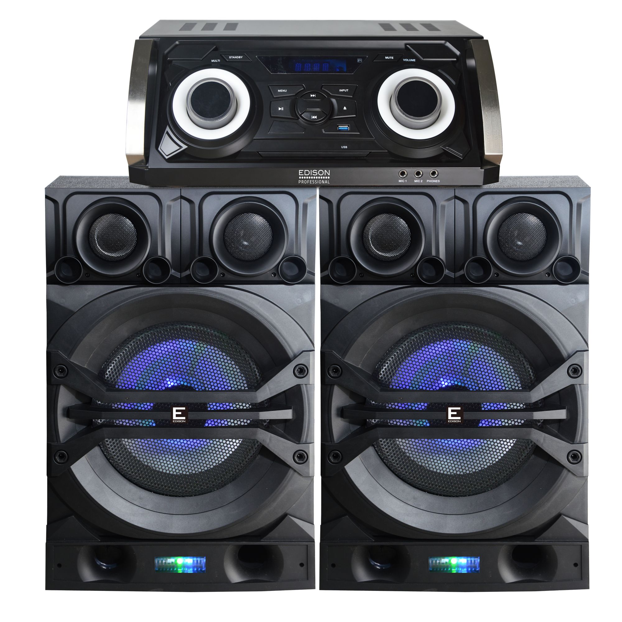 Edison Professional Party System  1220 Bluetooth Speaker  