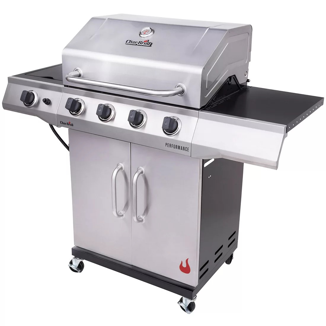 Char-Broil Performance Series 4-Burner Gas Grill with Soft Cover3