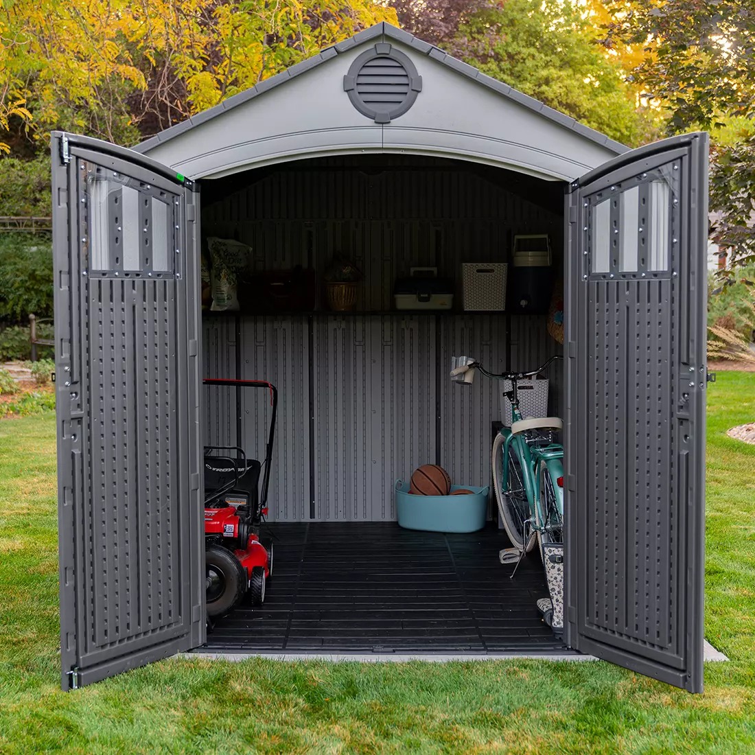 Lifetime 8′ x 10′ Outdoor Storage Shed2