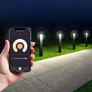 Atomi Smart Color Changing LED Pathway Lights | 4-Pack WiFi Kit