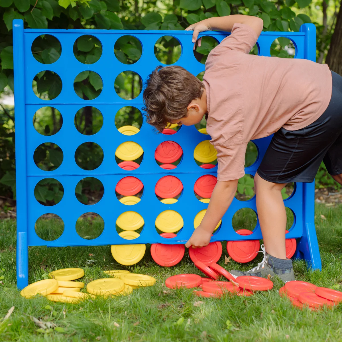 Giant Connect 4 Game Oversized Fun Hasbro
