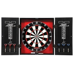 Essex Bristle Dartboard and Cabinet Set | Tournament Quality