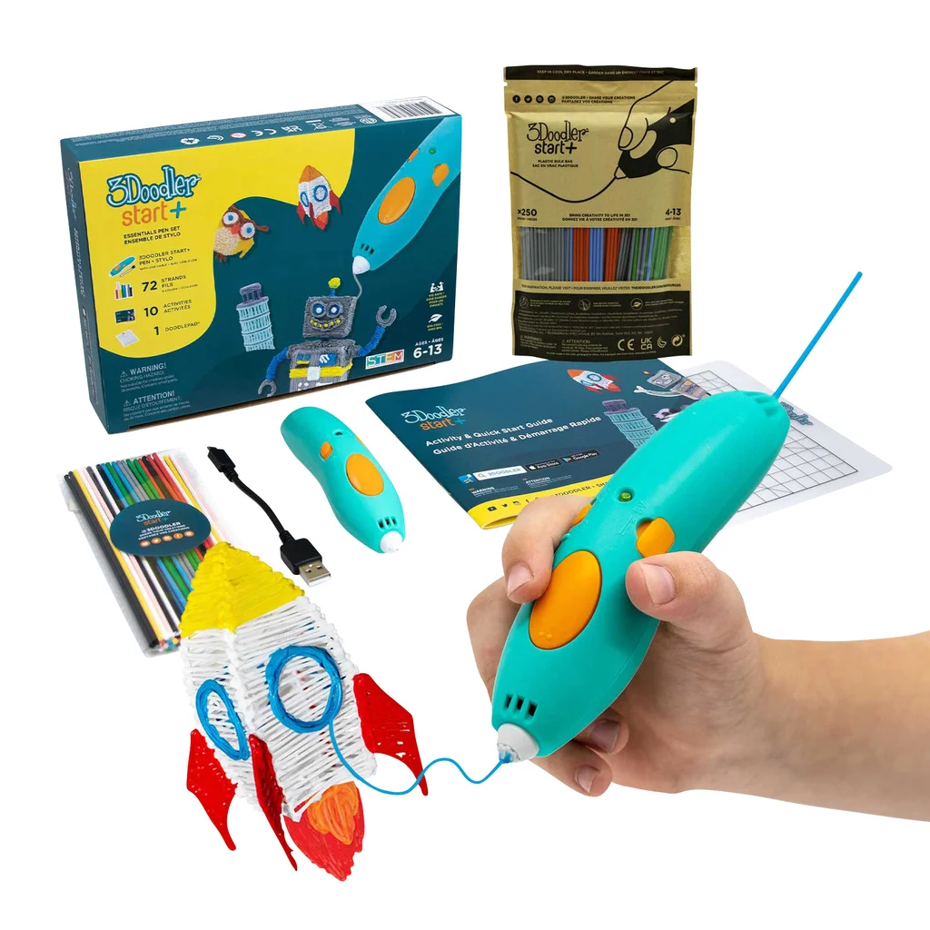 3Doodler Start+ 3D Pen Bundle | Child-Safe & Fun