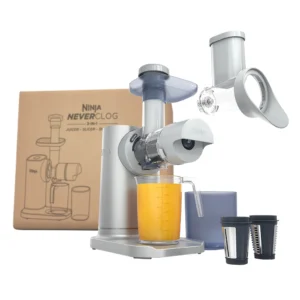 Ninja NeverClog 3-in-1 Juicer, Slicer & Shredder