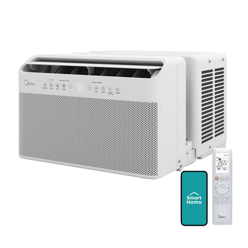 Midea 12,000 BTU U-Shaped Window Air Conditioner | Smart AC