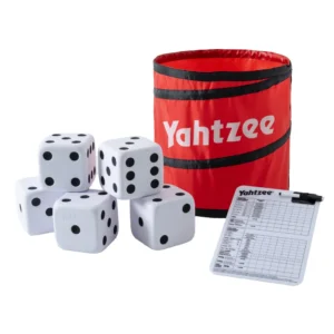 Huge Yahtzee Game | Oversized Foam Dice Set